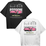 Drive in Style Car-Themed T-Shirts, 918 SPYDER T-Shirt, 918 SPYDER Technical Specs T-Shirt, Racing Sport Car Shirt Top Menswear Underwear Streetwear