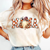 Cute Ghost Shirt, Vintage Halloween Mama T-Shirt, Retro Spooky Mama T-shirt, Spooky Mom Tee, Spooky Tee For Mama, Distressed Mama