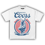 COORS RODEO VINTAGE VINTAGE TEE  MEN'S GRAPHIC T-SHIRT SWEATSHIRT HOODIE  GIFT FOR FAN