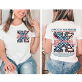 Custom Est.Year Proud Member Hose Water FAFO Gen X 2 Side T-shirt, FAFO Gen X Shirt, Proud Member Generation FAFO 1965-1980 Shirt