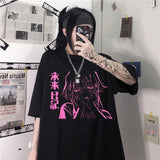 Anime Print TShirt Vintage Fan Gift Shirt