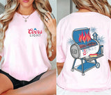 Coors Light Beer Shirt, Coors Light BBQ Tshirt, Drinking Lovers Barbecue Dad Shirt, Grill Beer Dad Shirt