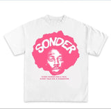 Boxy fitted Brent Pink Faiyaz Pink Shirt