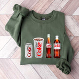 Diet Coke Sweatshirt, Diet Coca Cola Crewneck, Gift for Diet Coke Lover
