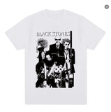 Black Stones T shirt Anime y2k 2000s Manga , Vintage unisex shirt