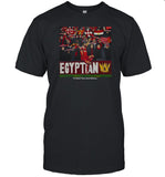 Abigail Rudkin Wearing The Egyptian King Shirt