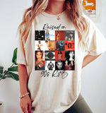 Classic 90's And 2000's R&B Album Cover Tshirt Sweatshirt Hoodie, Raised On 90's R&B Album Shirt, Gift For Fans, Unisex Sweater Pullover Tee