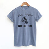 All Panic No Disco Graphic Tee, Raccoon Meme Comfort Colors Shirt