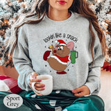 Cute Gus Gus Looking Like A Snack Christmas Crewneck Sweatshirt, Hoodie, T-shirt, Cute Christmas Gifts