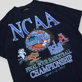 1995 NCAA Final Four Championship Vintage T-shirt Menswear Top