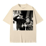 Chandler Bing Retro Friends Trendy Shirt Menswear Top