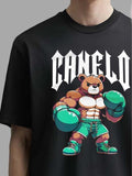 Canelo Alvarrez Bear Boxing Shirt, Boxer Tee for Men, Full Sizes, Full Colors Option
