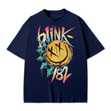 Blink 182 Shirt, Blink 182 Tshirt, Blink 182 Concert Graphic Shirt Casual Crewneck