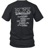 Aug 10-29, 2024 NOFX Final Tour Canadian T-Shirt