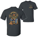 Busch Light Camo Trump Hunting T-Shirt, Trump Won 47th President Election 2 Sided Graphic Printed Unisex Classic Cotton T-shirt Style001