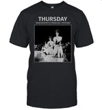 2025 Thursday Taking Inventory Of A Frozen Lake White Bikes Shirt