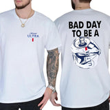Bad Day To Be A Michelob Ultra T-shirt 2-Sided, Men's Drink Shirt, Beer Drinking Tee, Funny Gift For Men, Classic Casual Menswear, Soft Cotton Tshirt Style001
