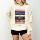 90s R&B Cassette Tape Sweatshirt, Music Lover Gift, Rhythm Blues Shirt, 90s Cassette Tape Shirt, Old School Music, Unisex Long Sleeve Crewneck