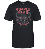 April 14-15, 2024 Simple Plan Brisbane, Australian T-Shirt