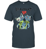 Basement Siamese Cats T Shirt 2024 Limited