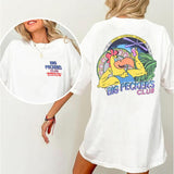 Big Peckers Club Ocean City Maryland Member Only Rooster Funny t-shirt Large,Funny Tee, Vintage Tee, Unisex