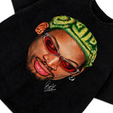 Dennis Zig Zag Green Hair Hollywood 90's Vintage Design T-Shirt Style001