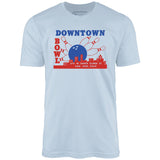 Downtown Bowl - San Jose, CA - Vintage Bowling Alley - Unisex T-Shirt