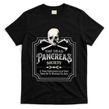 Dead Pancreas Society Type One Diabetes T1D Awareness Skull T-Shirt