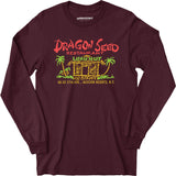 Dragon Seed Luau Hut - Jackson Heights, NY - Vintage Tiki Bar - Long Sleeve T-Shirt