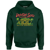 Dragon Seed Luau Hut - Jackson Heights, NY - Vintage Tiki Bar - Unisex Hoodie