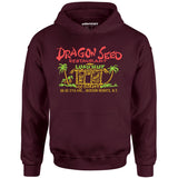 Dragon Seed Luau Hut - Jackson Heights, NY - Vintage Tiki Bar - Unisex Hoodie