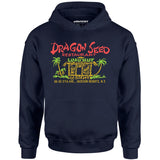 Dragon Seed Luau Hut - Jackson Heights, NY - Vintage Tiki Bar - Unisex Hoodie