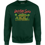 Dragon Seed Luau Hut - Jackson Heights, NY - Vintage Tiki Bar - Unisex Sweatshirt