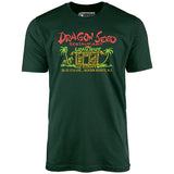 Dragon Seed Luau Hut - Jackson Heights, NY - Vintage Tiki Bar - Unisex T-Shirt