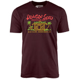 Dragon Seed Luau Hut - Jackson Heights, NY - Vintage Tiki Bar - Unisex T-Shirt