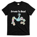 Driven To Read Pigeon Library Reading Books Reader T-Shirt