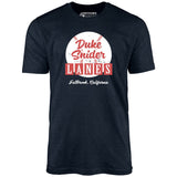 Duke Snider Lanes - Fallbrook, CA - Vintage Bowling Alley - Unisex T-Shirt