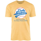 Duke Snider's - Vero Beach, FL - Vintage Restaurant - Unisex T-Shirt