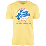 Duke Snider's - Vero Beach, FL - Vintage Restaurant - Unisex T-Shirt