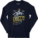 Dustin Henderson in Concert - Long Sleeve T-Shirt