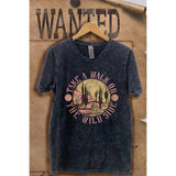 Take A Walk On the Wild Side Wash Vintage Graphic  Tee