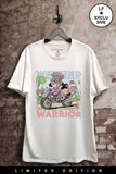 Weekend Warrior Zebra Graphic Top