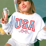 Coquette USA | July 4th Patriotic Sweatshirt