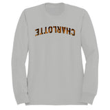 Charlotte Tiger Print Arch Design Men's Sweatshirt