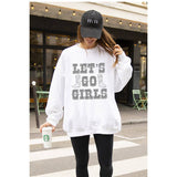 Lets Go Girl Vintage  Graphic  Sweatshirts