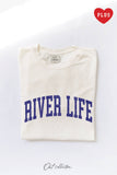 River Life Plus Mineral Graphic Top