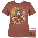 Lulu Mac 90- Howdy Girl Ss- Heather Clay