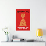 Toronto Six - Isobel Cup Champions Poster