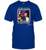 Candace Owens For God And Country Tee Shirt