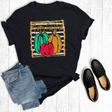 Happy Fall Y'all Stripes Graphic Tee